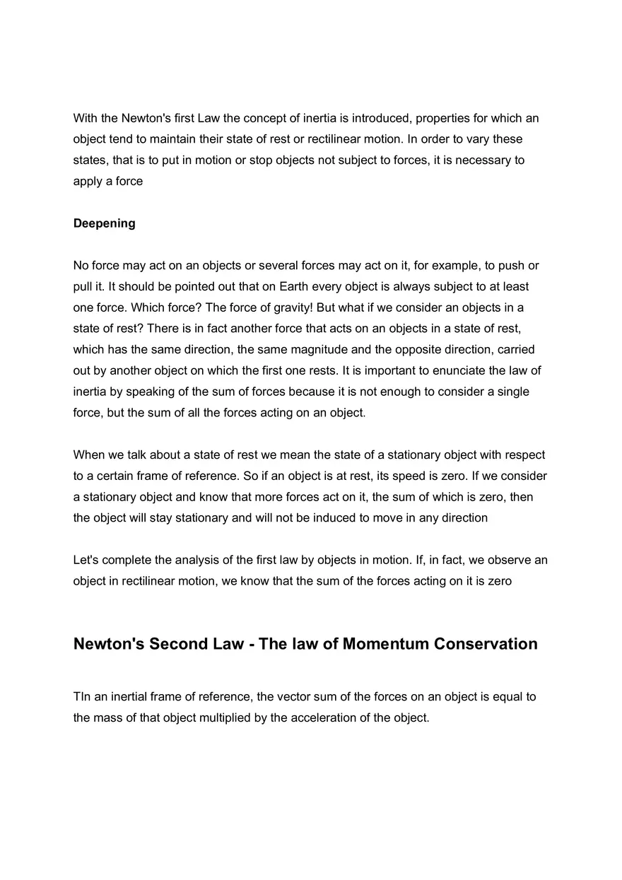 Newton's Laws of Motion-First and Second - Page 2