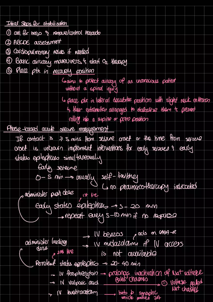 Seizure Management - Page 1
