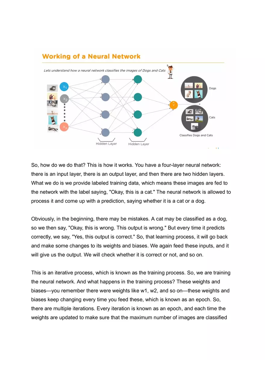 Working of a Neural Network - Page 2