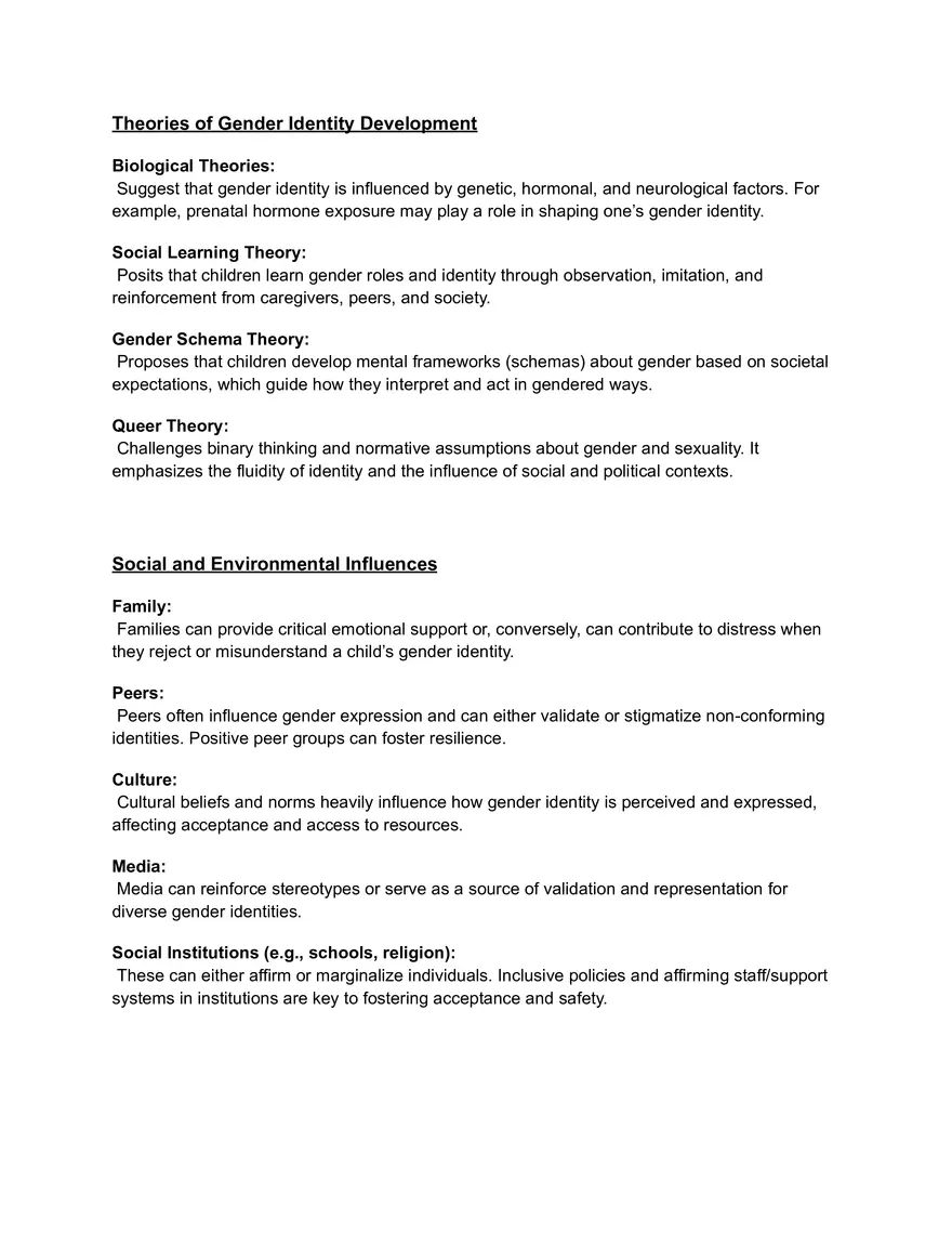 Gender Identity Development - Page 2