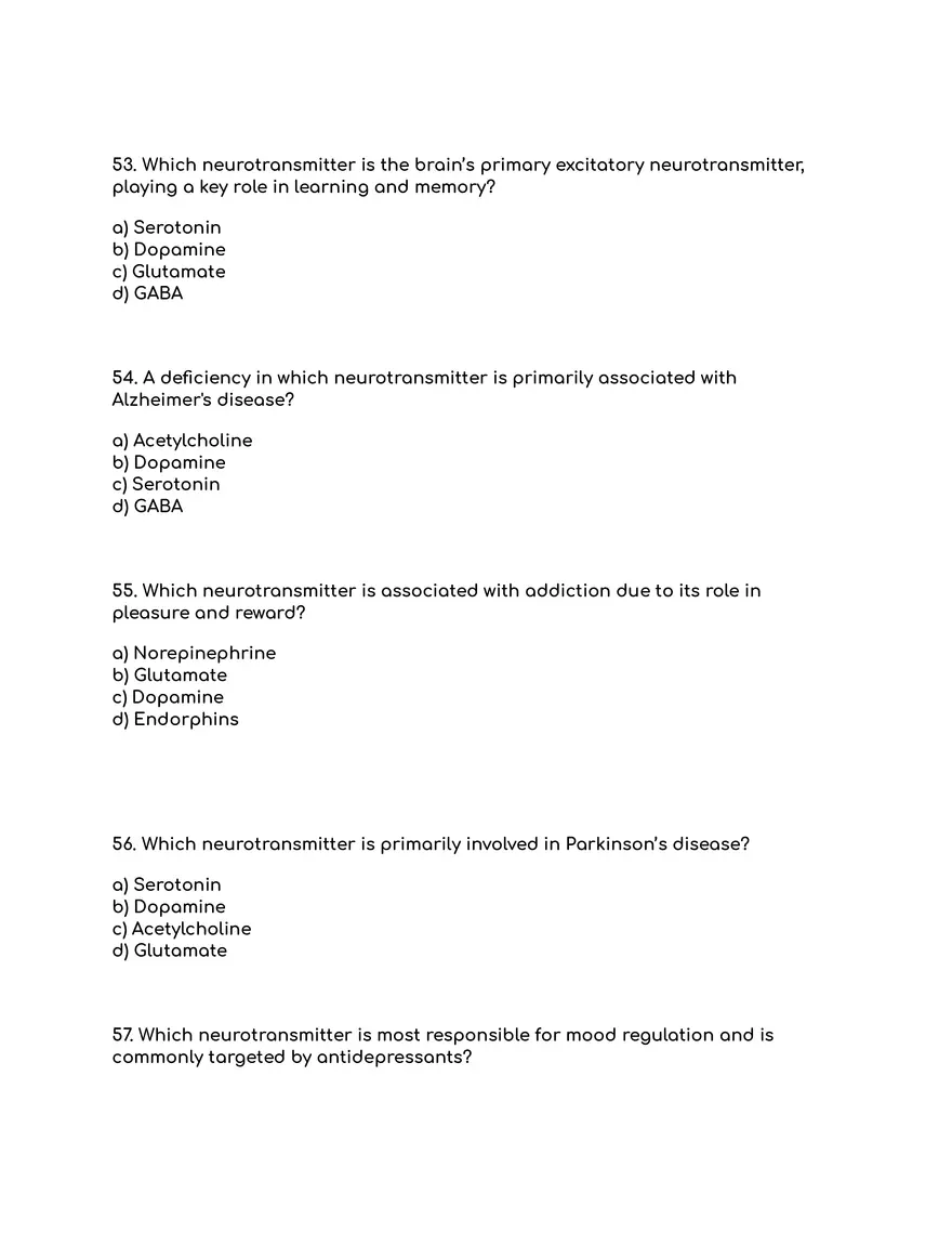 Practice Exam: Abnormal Psychology - Page 3