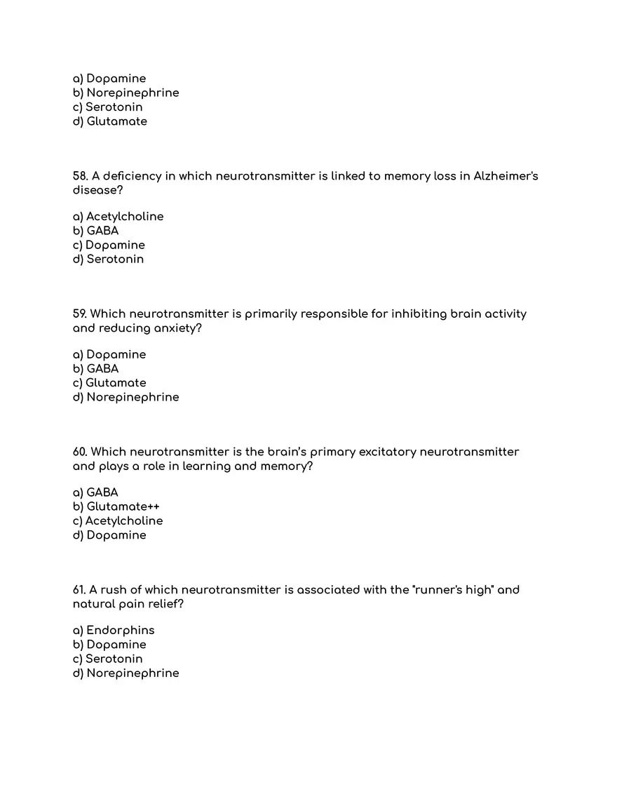Practice Exam: Abnormal Psychology - Page 4