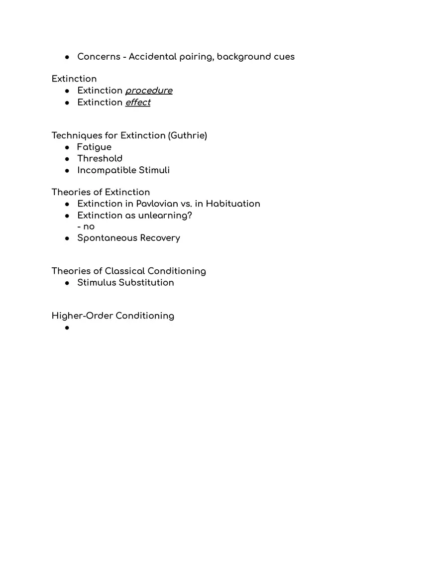 Learning & Behavior Modification Chapter 1 - Page 4