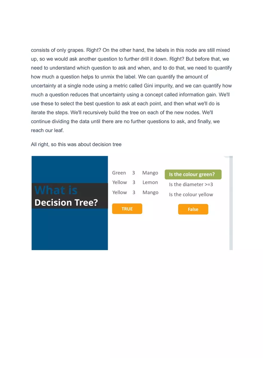 Decision Tree Algorithm - Page 5
