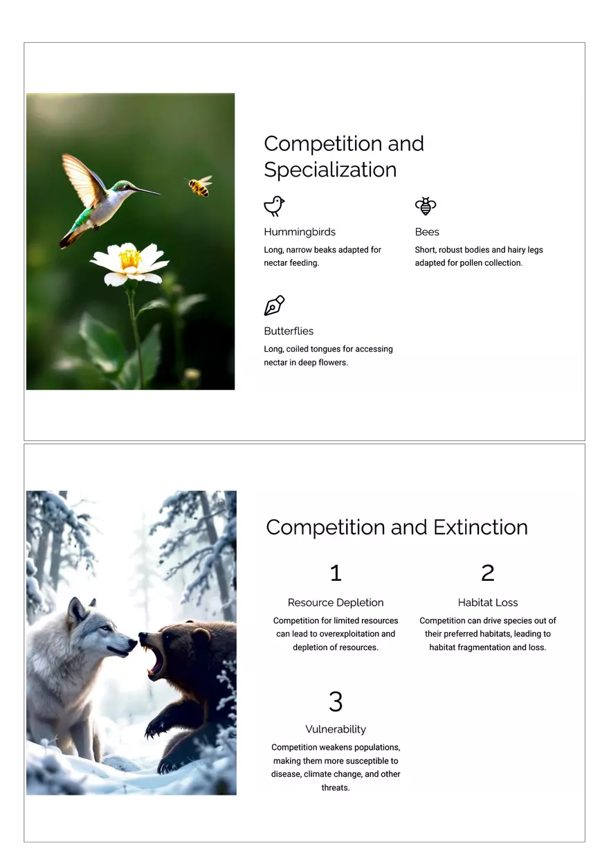 Interspecific and Intraspecific Competition - Page 4