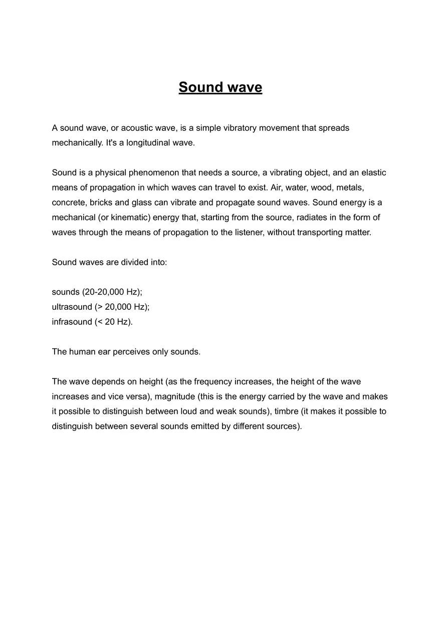 Periodic Wave, Sound Wave and Doppler Effect - Page 2