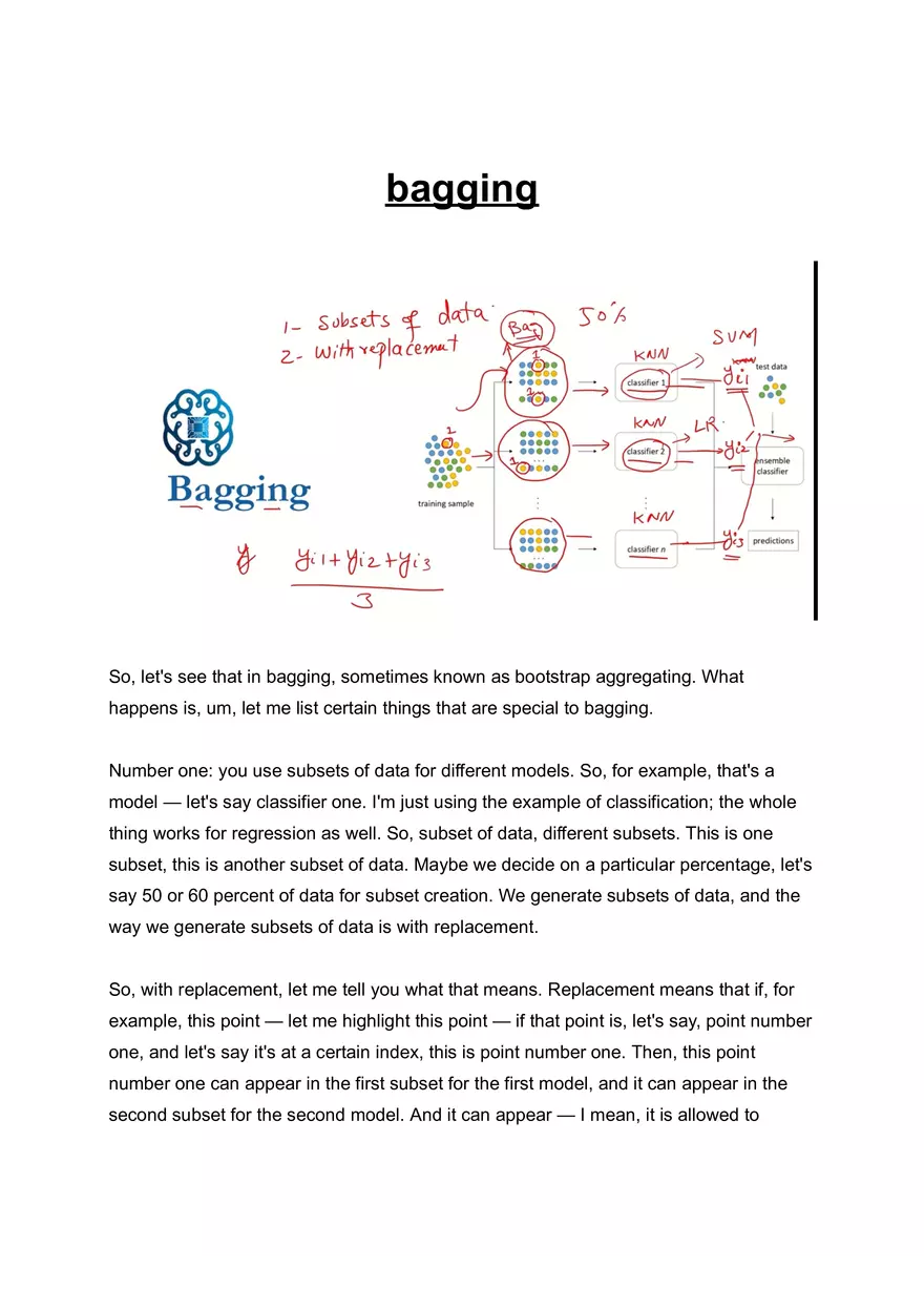 Bagging and Overfitting - Page 1