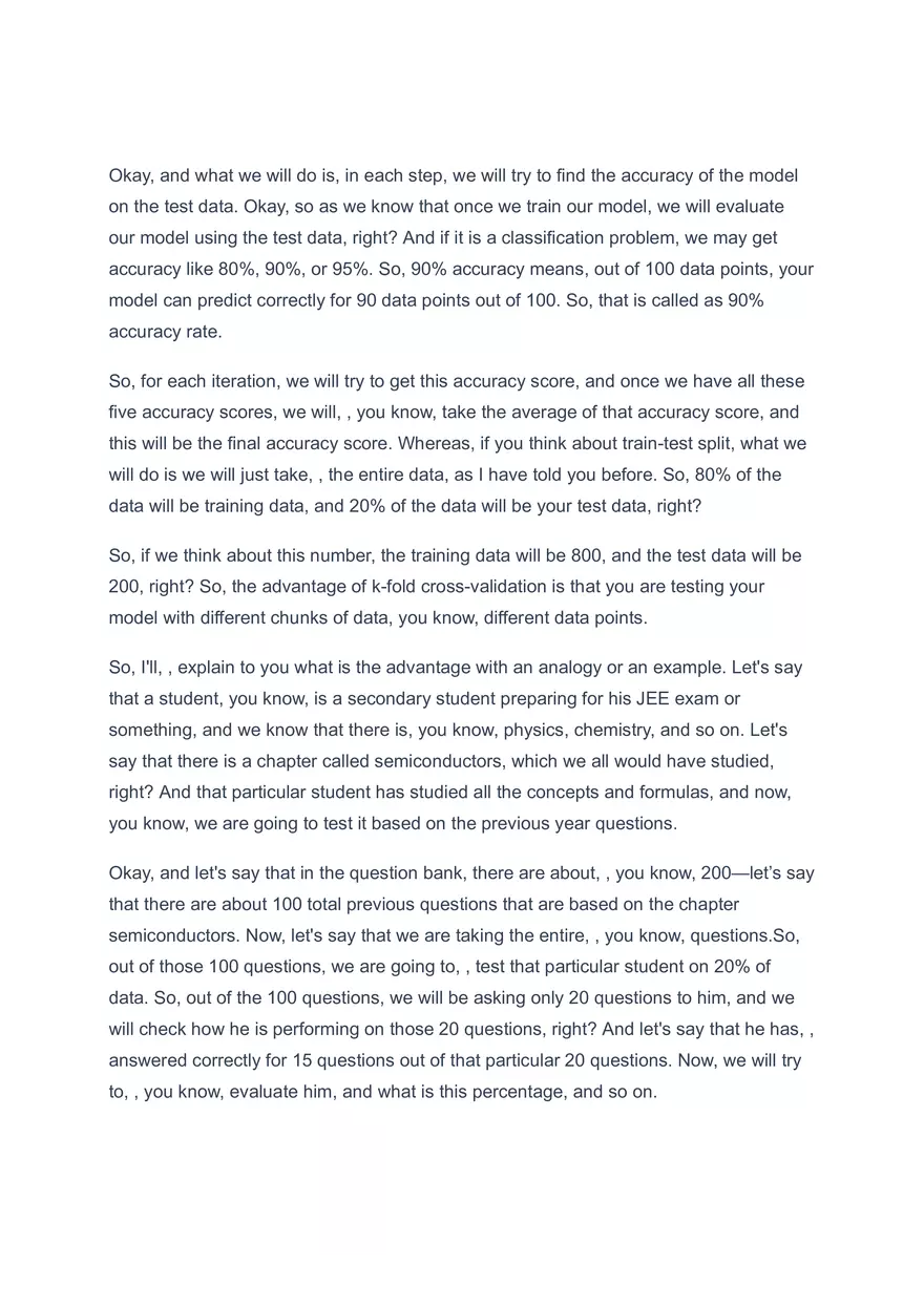 K-Fold Cross-Validation - Page 3