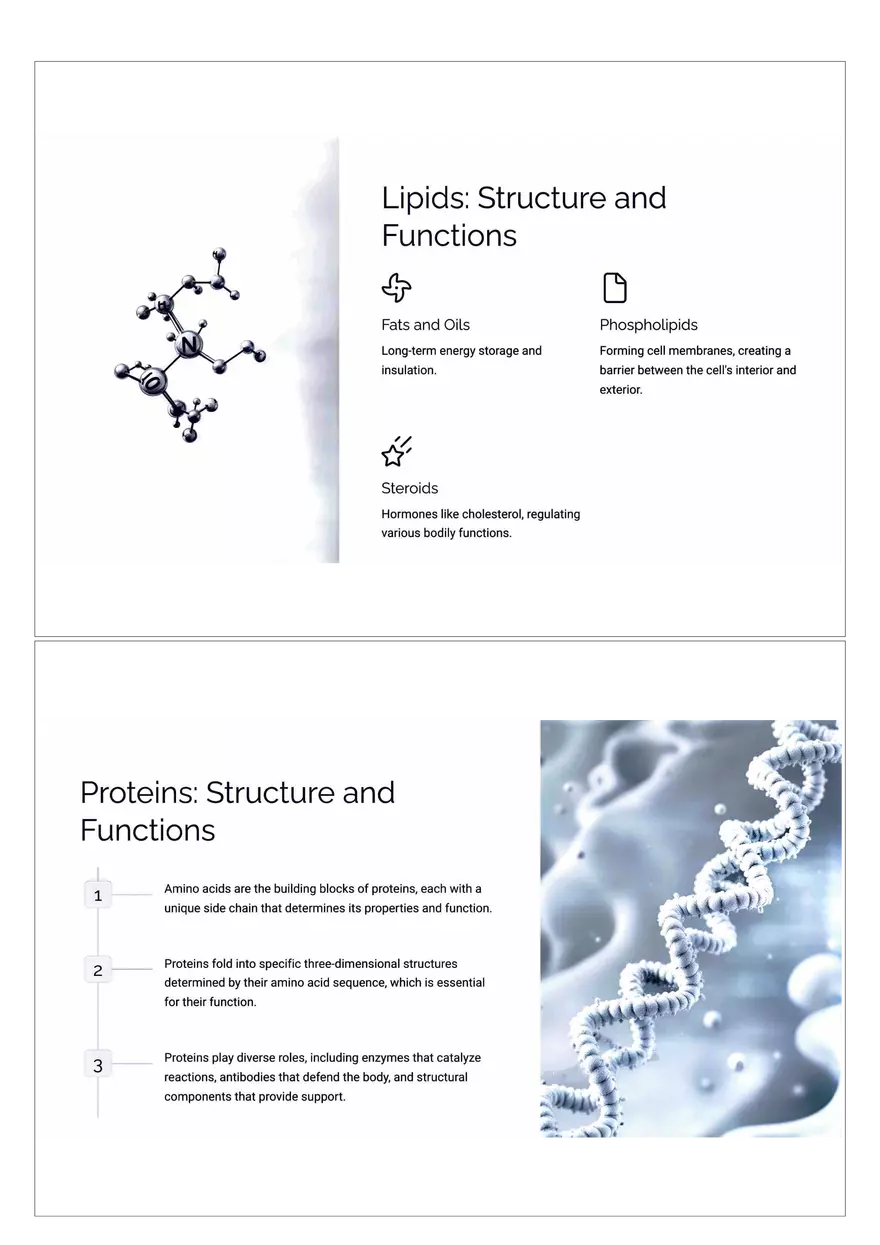 Macromolecules: Building Blocks of Life - Page 3