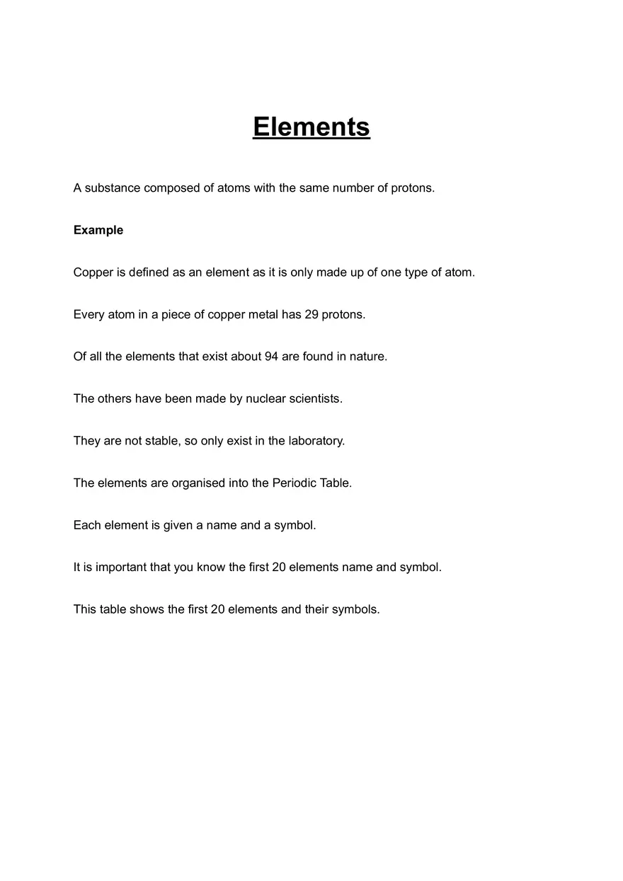 Introduction to Atomic Structure - Page 1