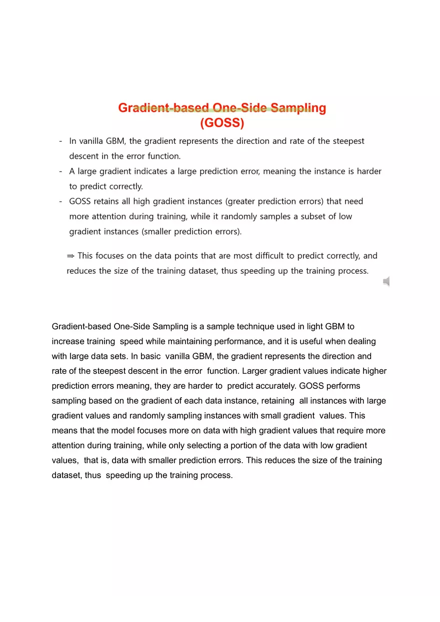Gradient-based One-Side Sampling - Page 1