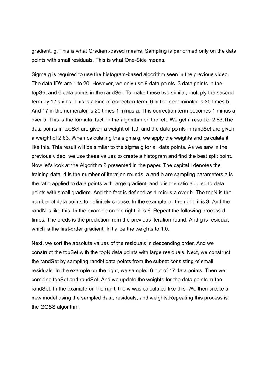 Gradient-based One-Side Sampling - Page 4