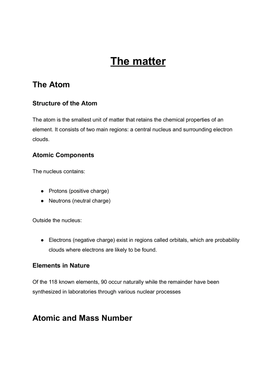 The Matter - Page 1