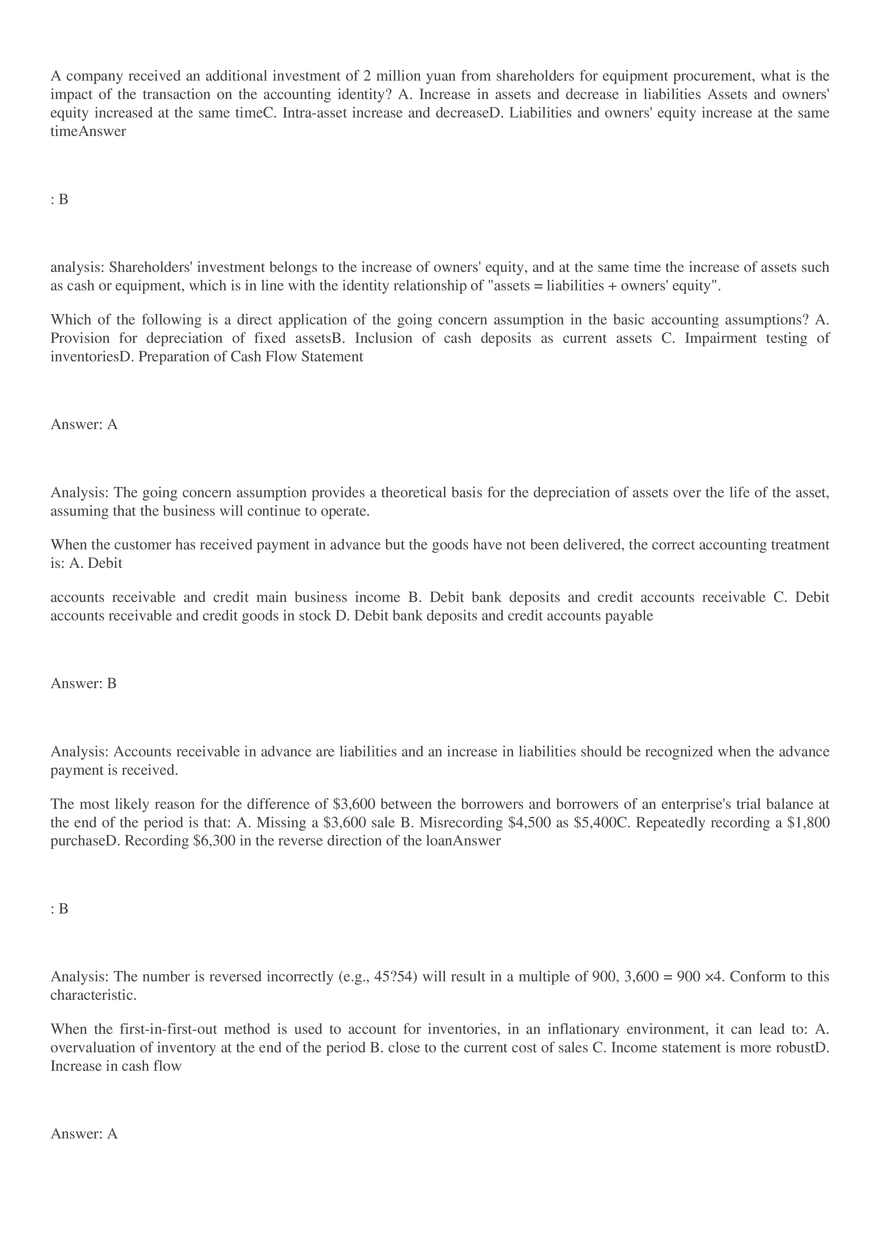 Account Week 2 Lecture Quiz - Page 1