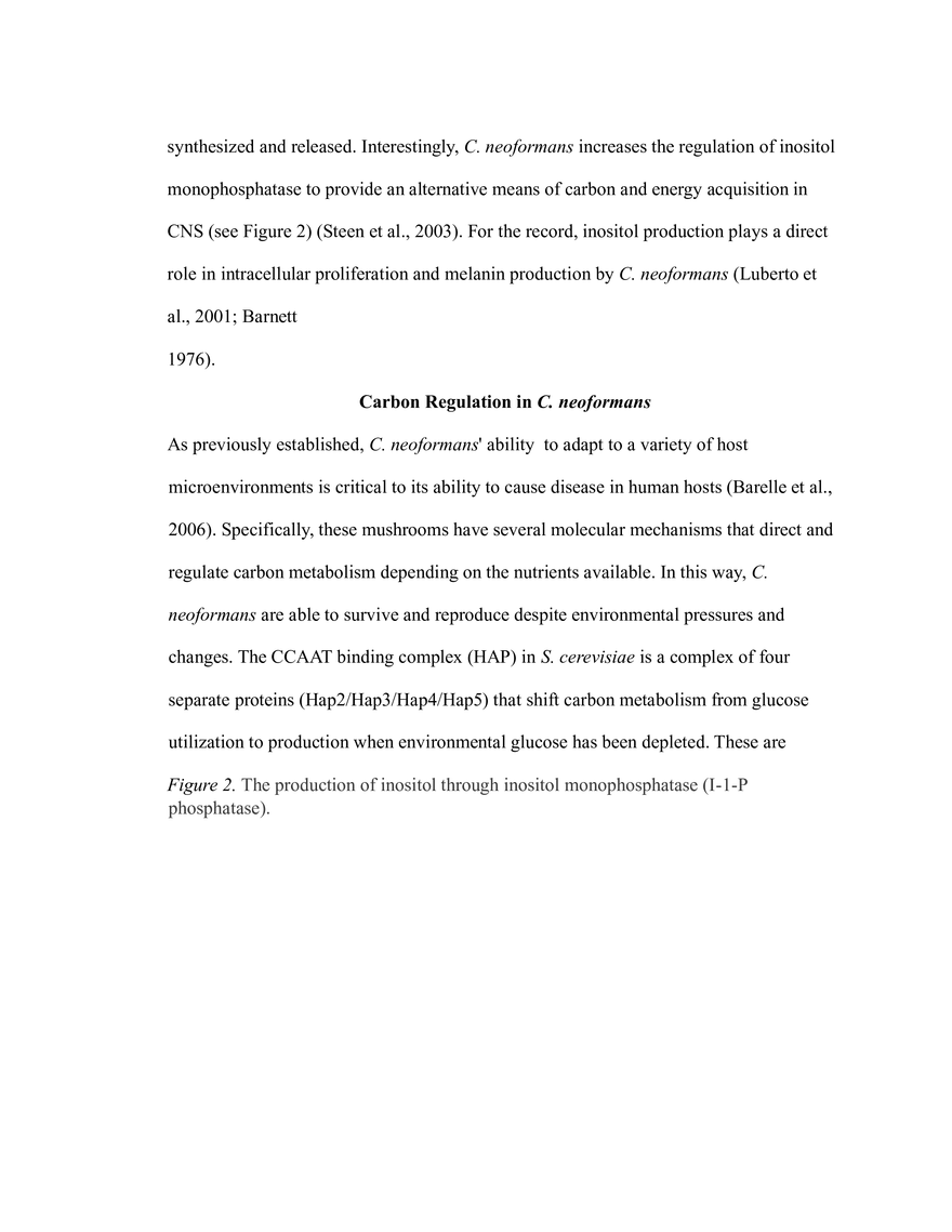 The Critical Role of Carbon Metabolism - Page 8