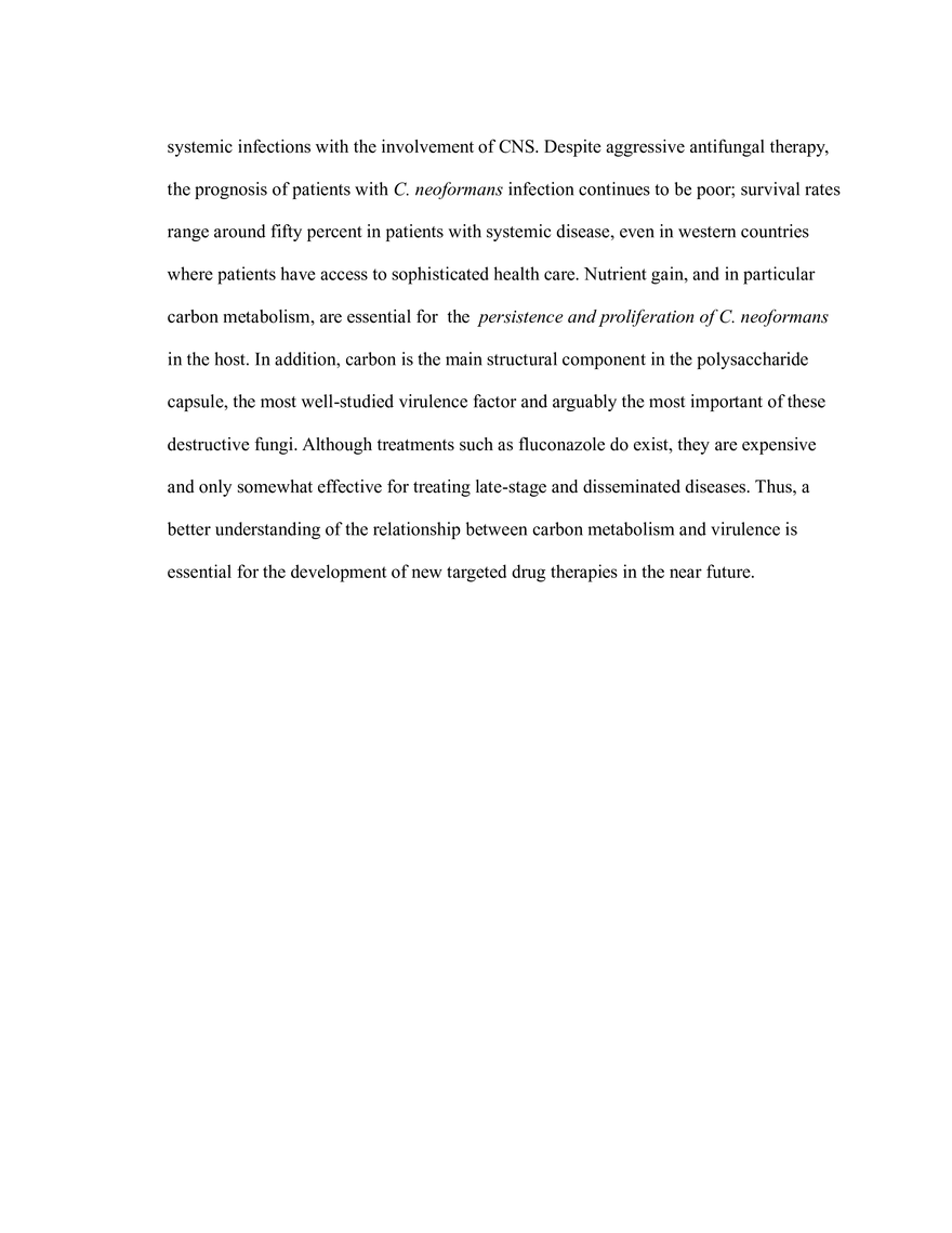 The Critical Role of Carbon Metabolism - Page 19