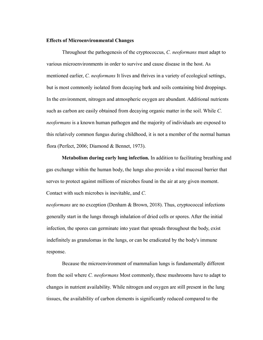 The Critical Role of Carbon Metabolism - Page 34