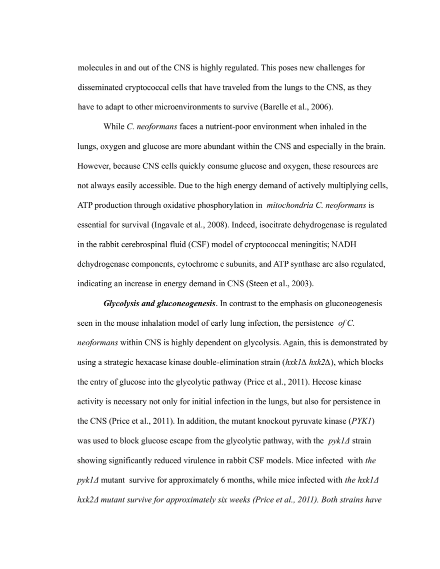 The Critical Role of Carbon Metabolism - Page 6