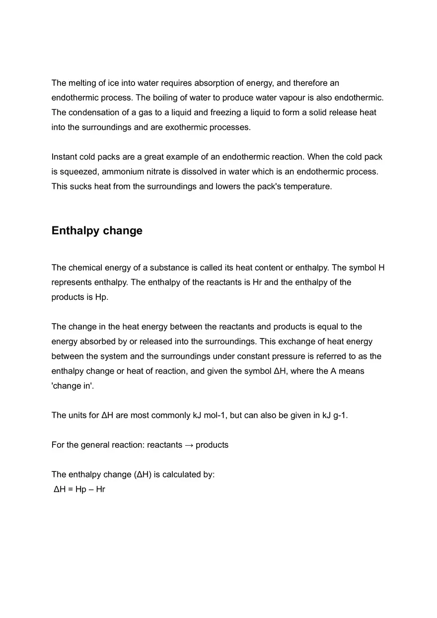 Thermochemical Reactions - Page 3