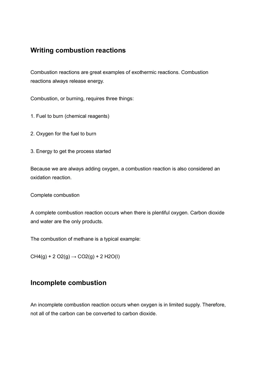 Thermochemical Reactions - Page 5