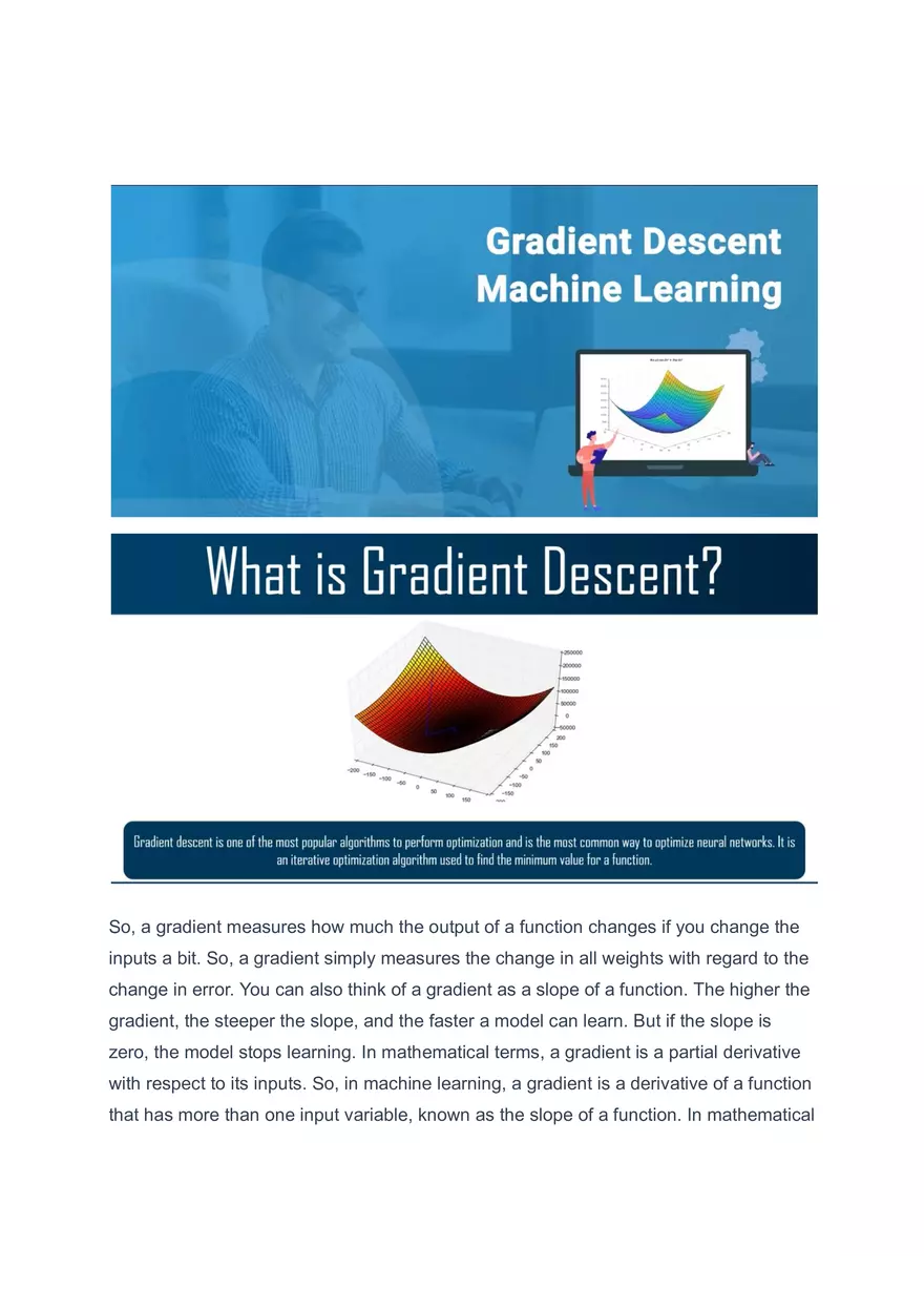 Gradient Descent - Page 1