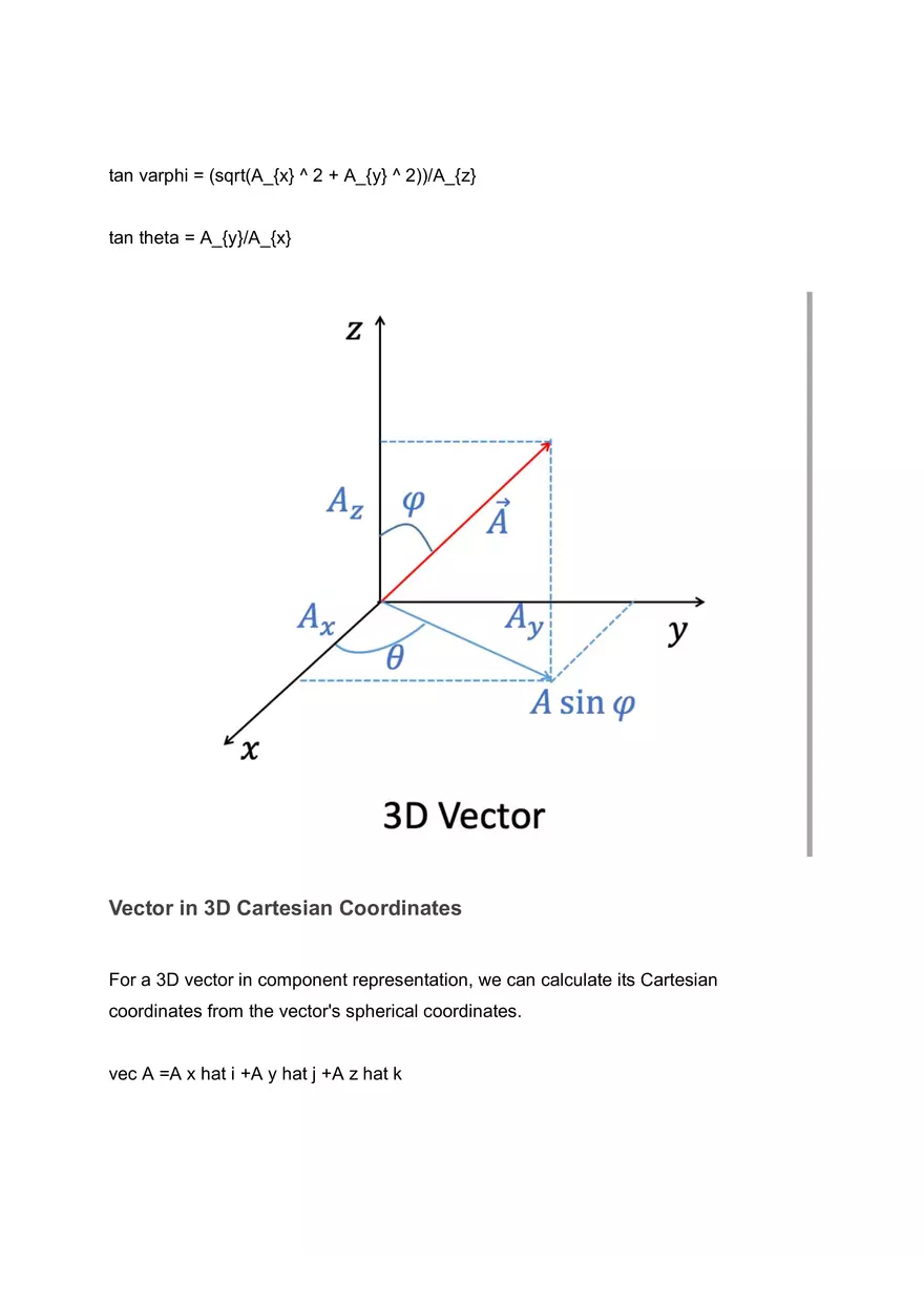 Vector in 2D Cartesian Coordinates - Page 4