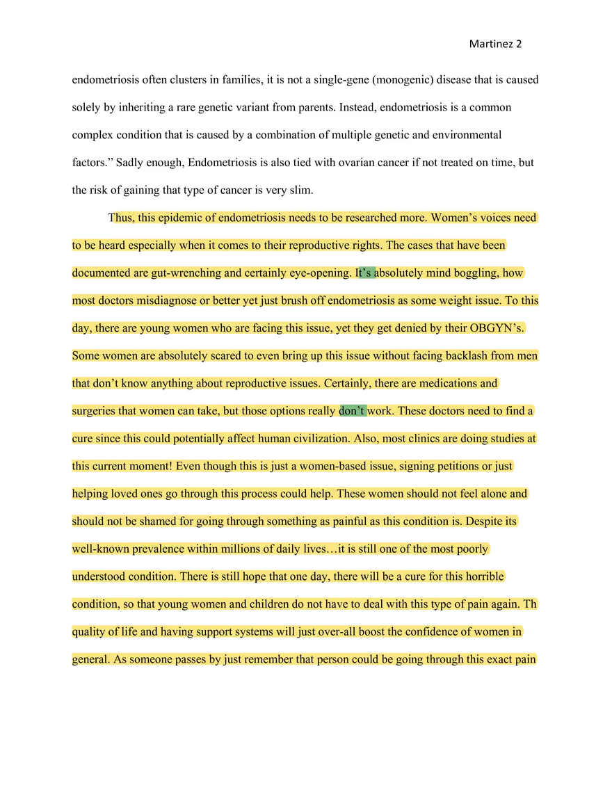 The Agony of Endometriosis - Page 5