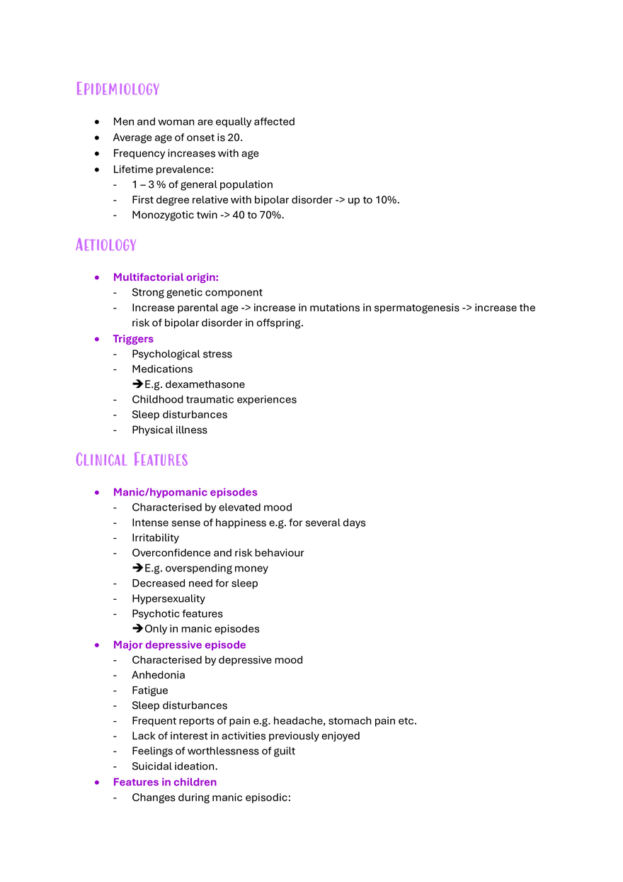 Bipolar Disorder - Page 2