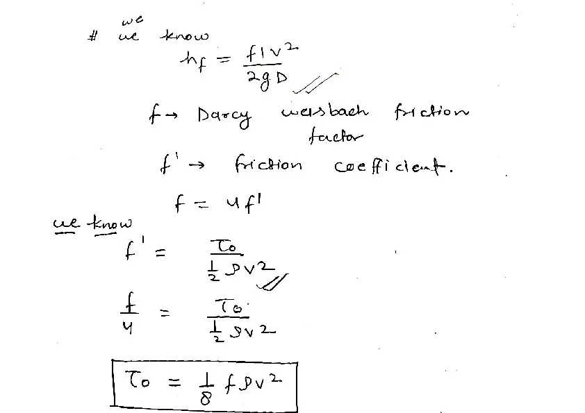 DARCY'S FRICTION Factor - Page 2