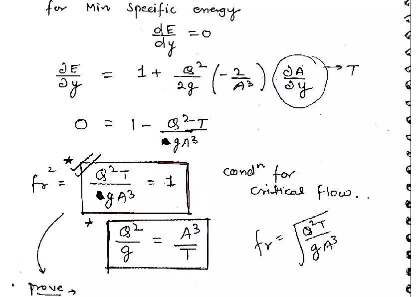 Criteria for Minimum Specific Energy - Page 2