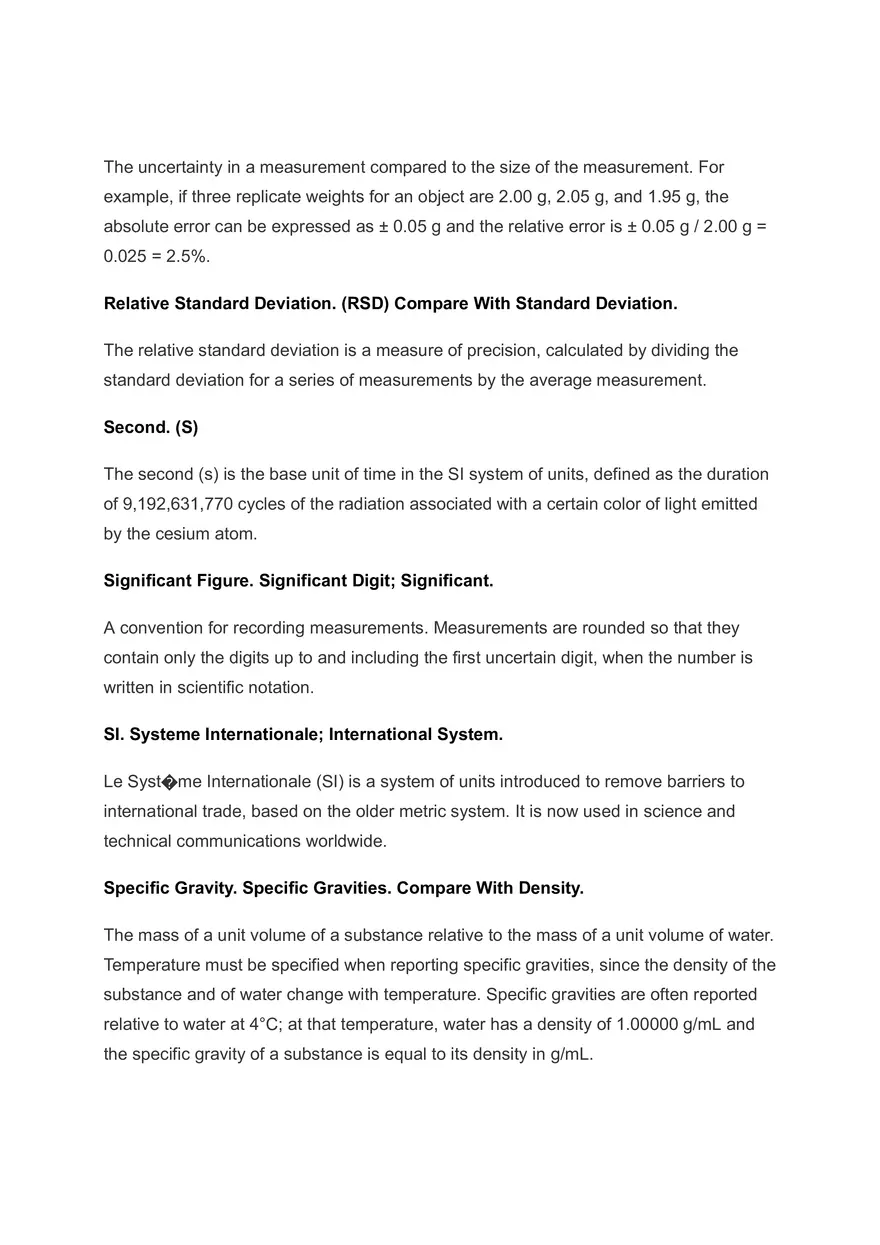 Measurement in Chemistry - Page 7