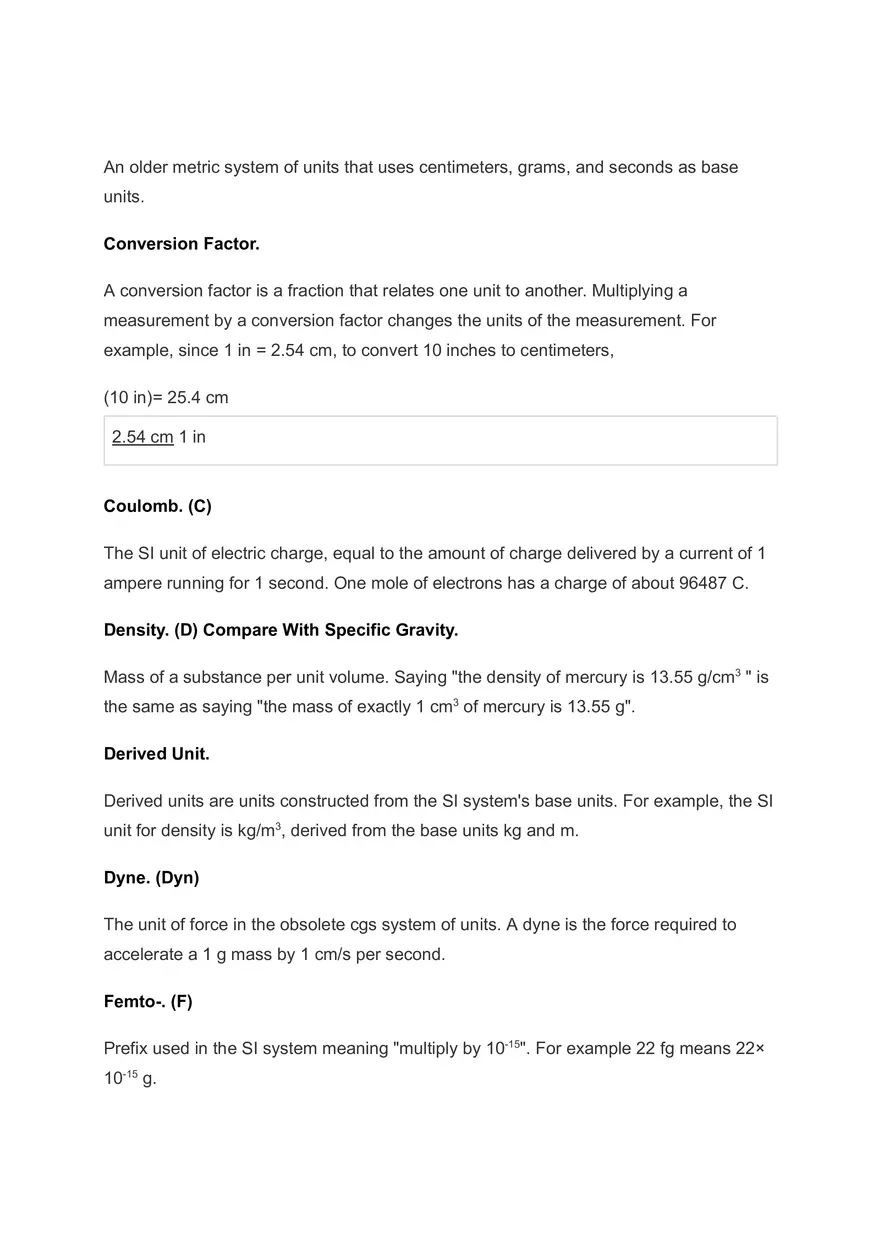 Measurement in Chemistry - Page 3