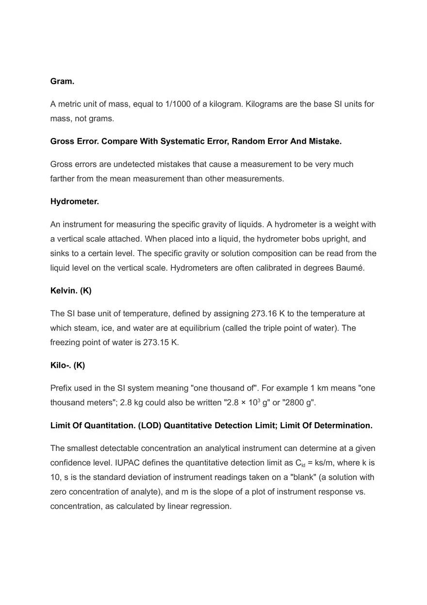 Measurement in Chemistry - Page 4