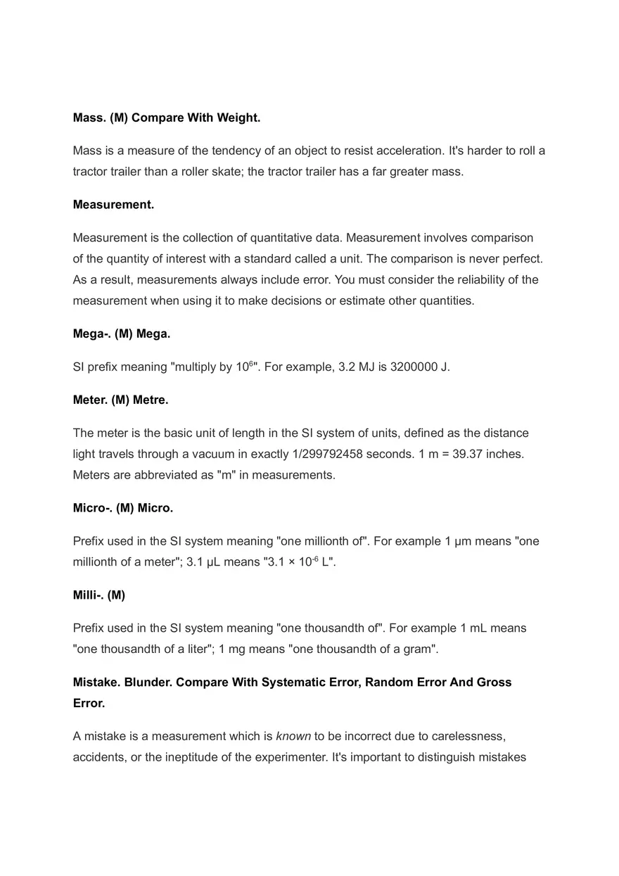 Measurement in Chemistry - Page 5