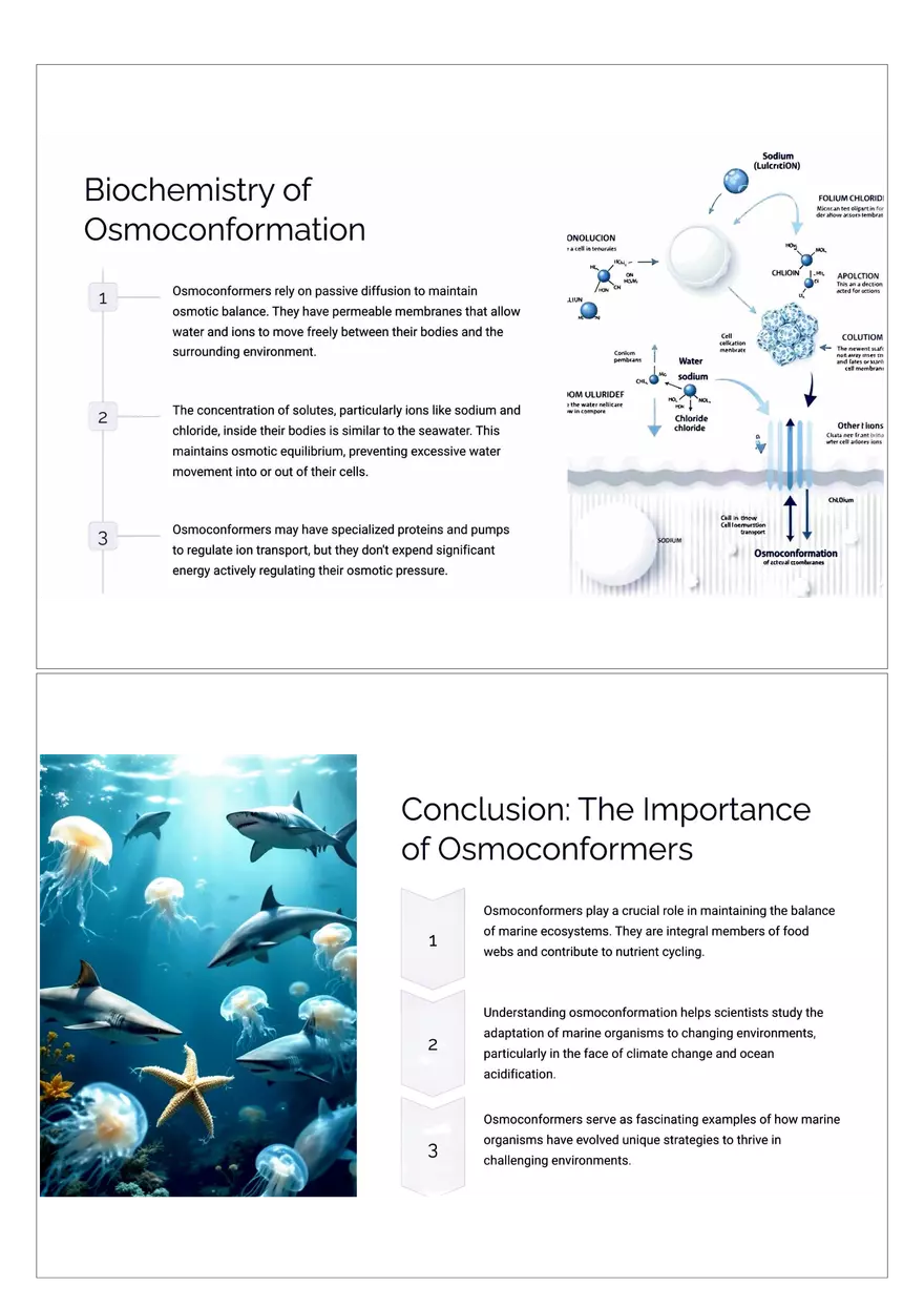 Osmoconformers: Adapting to the Aquatic Environment - Page 4