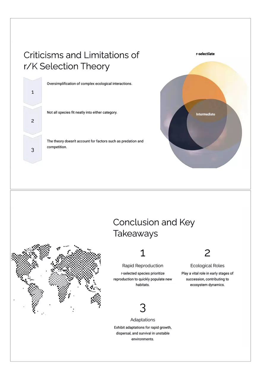 r-Selected Species: A Closer Look - Page 4