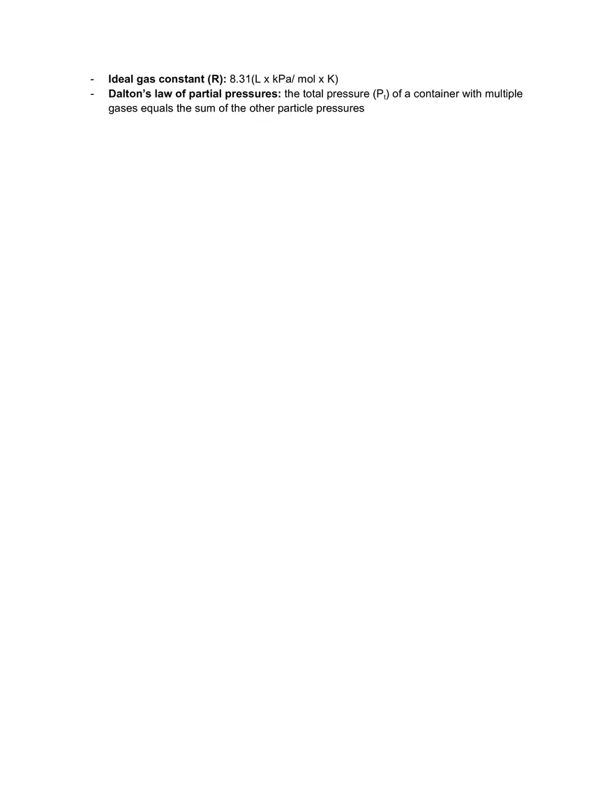 Chemical Reactions Final Study Guide - Page 11