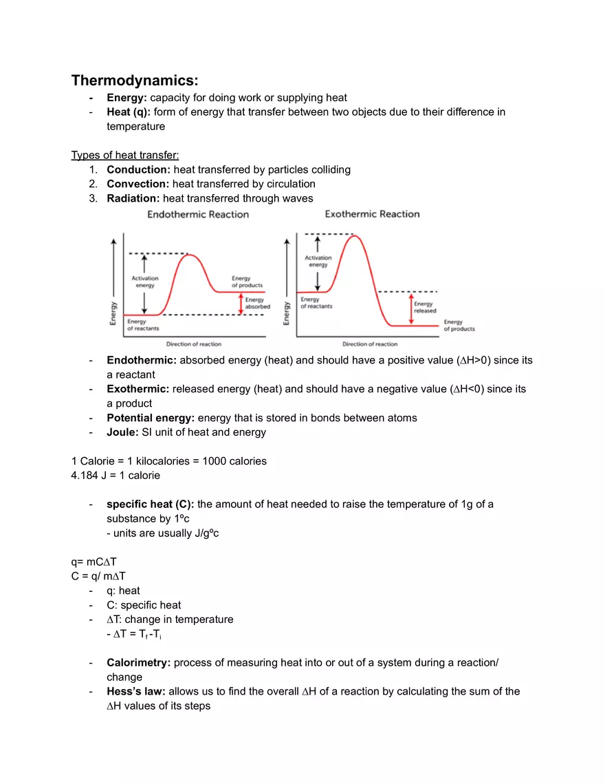 Chemical Reactions Final Study Guide - Page 14