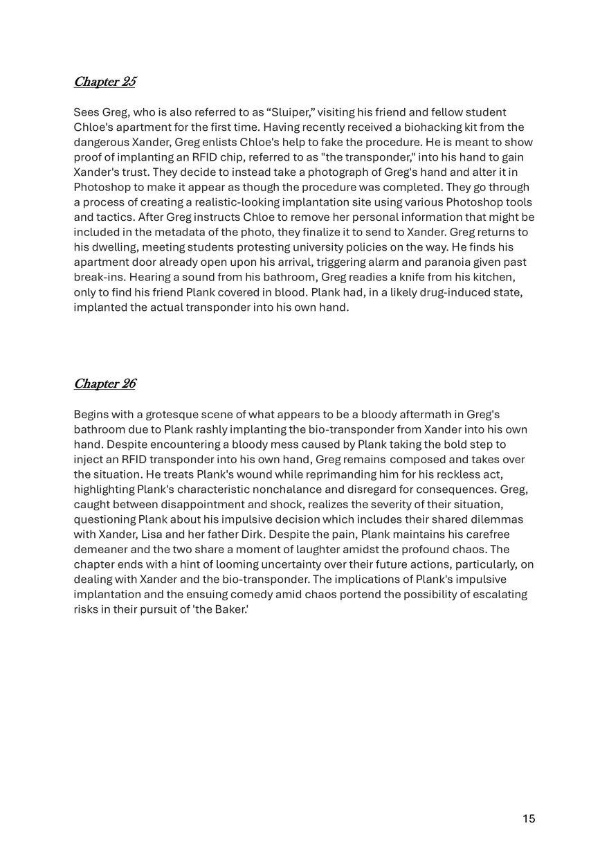 Donkerweb Chapter Summaries - Page 7