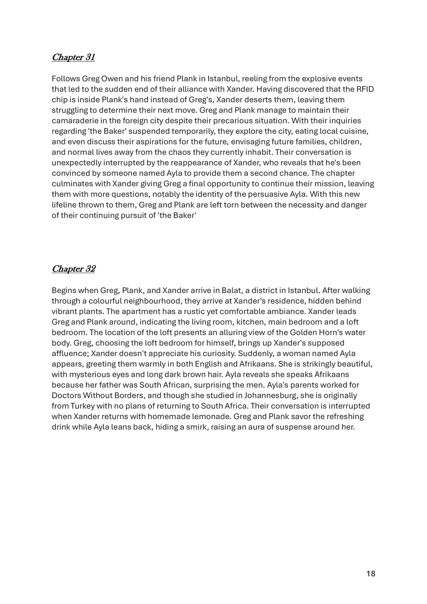 Donkerweb Chapter Summaries - Page 10