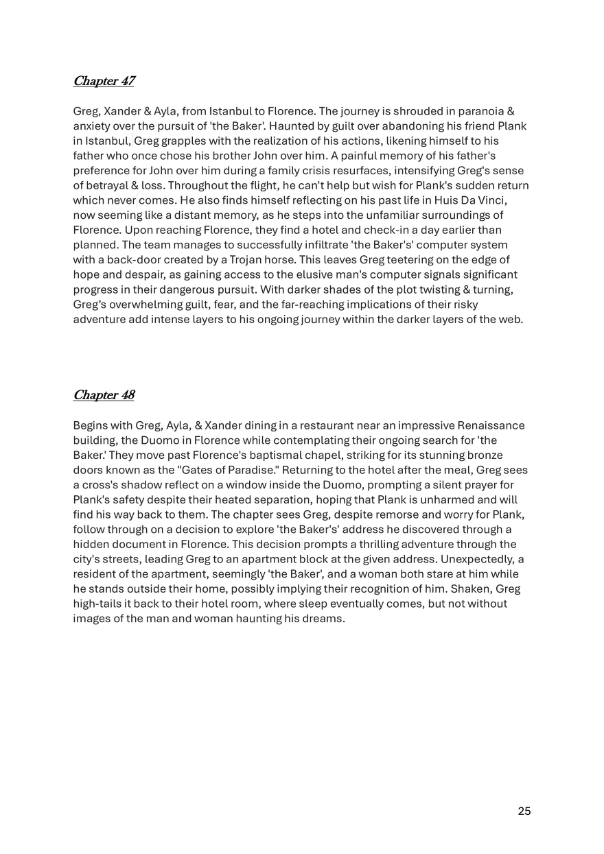 Donkerweb Chapter Summaries - Page 18