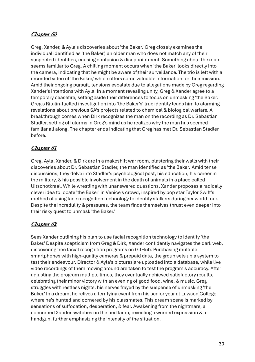 Donkerweb Chapter Summaries - Page 23