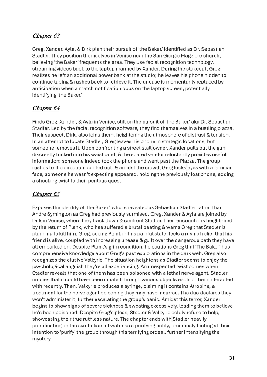 Donkerweb Chapter Summaries - Page 25