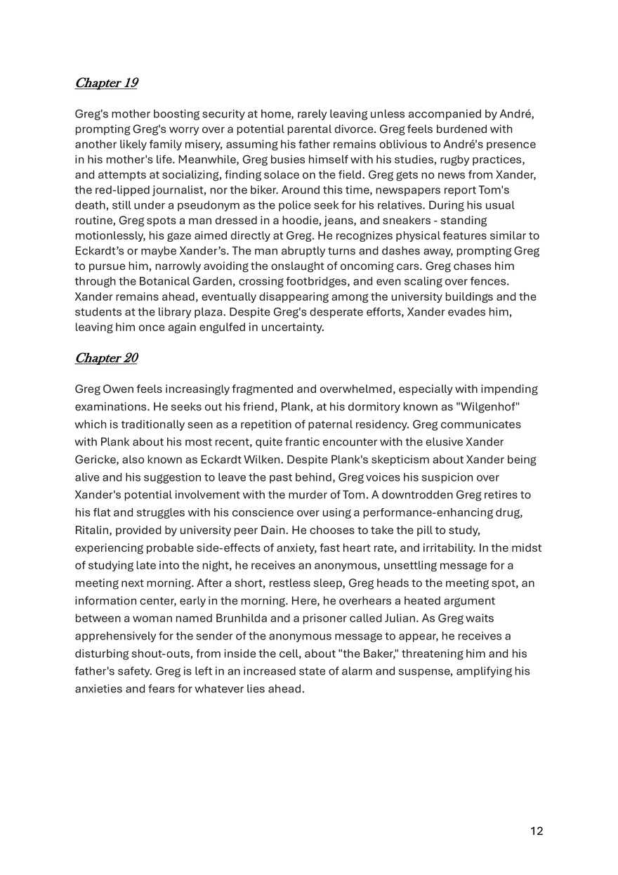 Donkerweb Chapter Summaries - Page 4