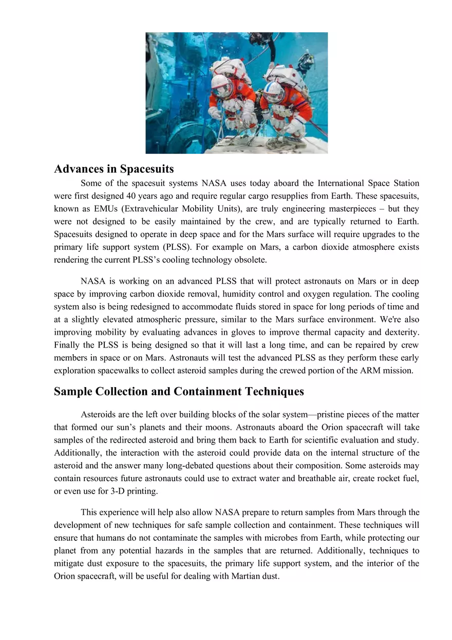 Mars and Asteroids NASA's Plan - Page 3