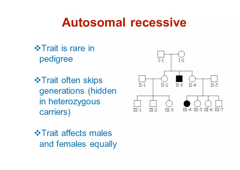 Pedigree Analysis - Presentation - Page 21