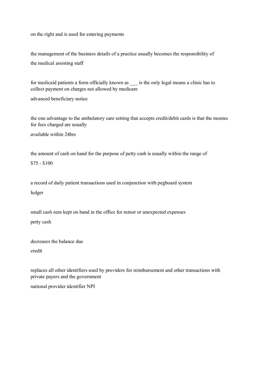 Pegboard System and Banking Procedures in Bookkeeping - Page 3