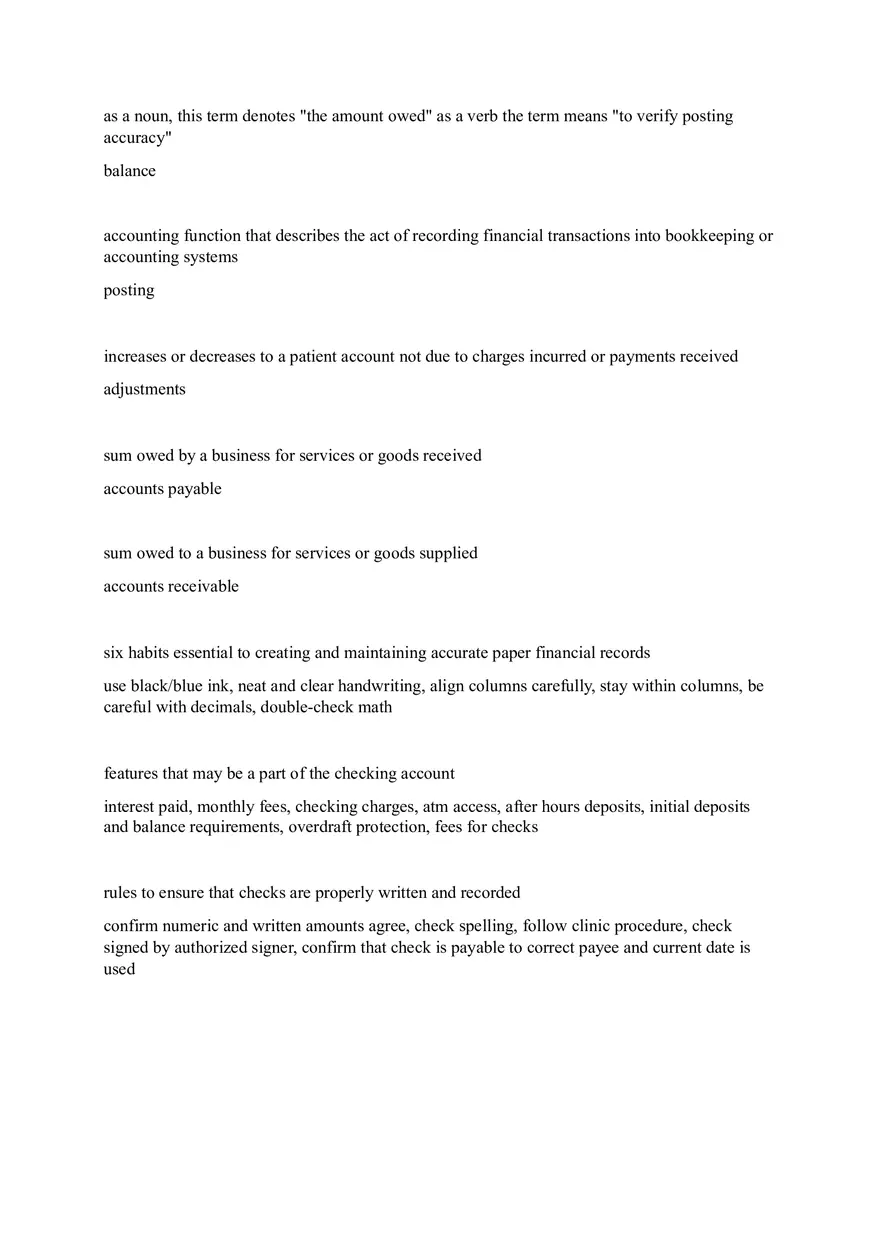 Pegboard System and Banking Procedures in Bookkeeping - Page 4