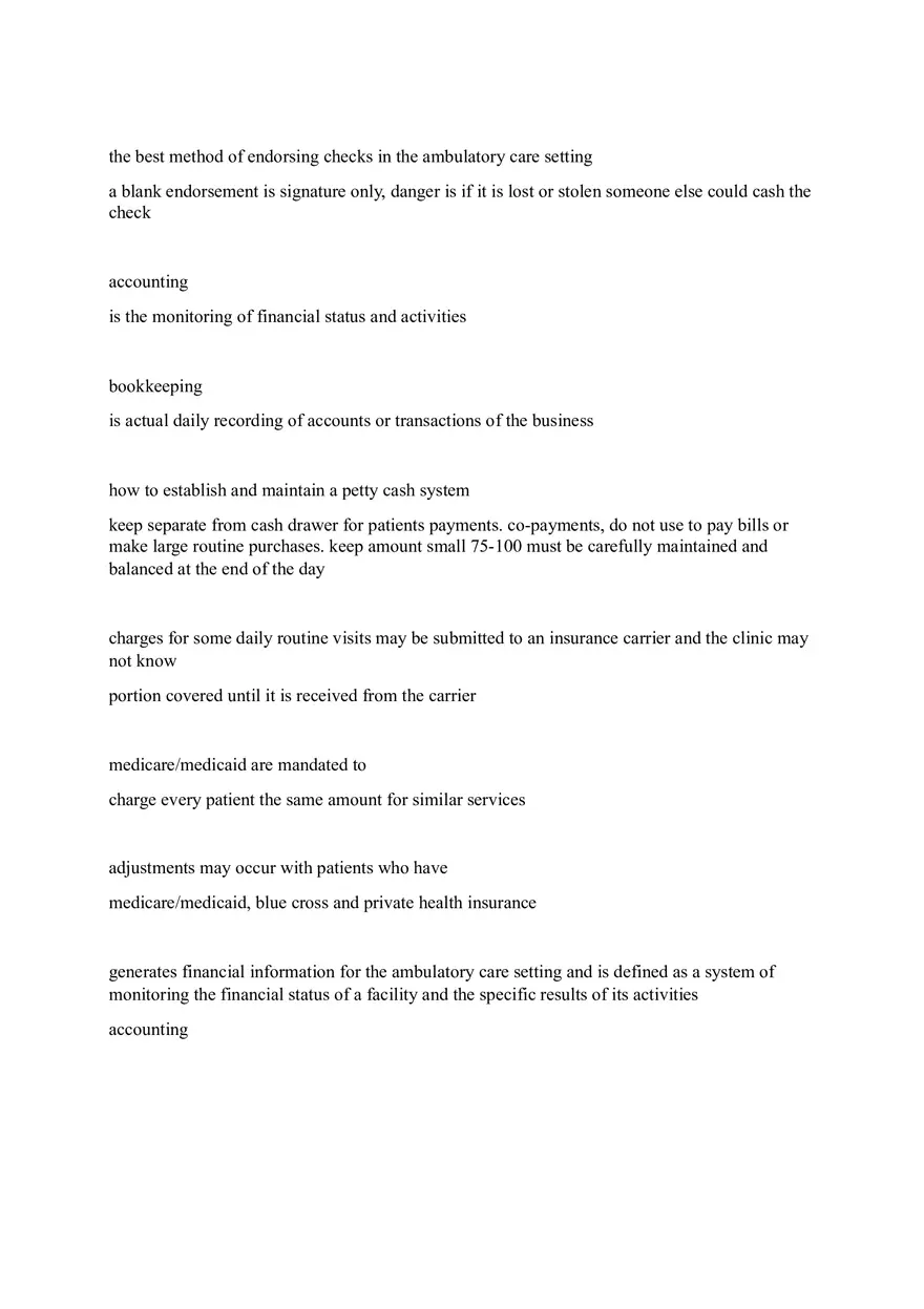 Pegboard System and Banking Procedures in Bookkeeping - Page 6