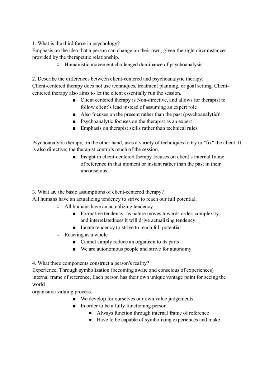 Client Centered Therapy - Page 11